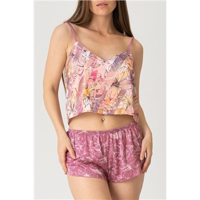 Пижама Hot Story Spring melody (топ + шорты) НАТАЛИ #734935