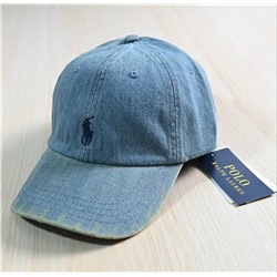 Бейсболка унисекс из денима  RALPH LAURE*N ОРИГИНАЛ!