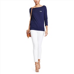 POLO COTTON BOATNECK TEE RALPH LAUREN