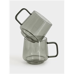 Набор кружек, 2 пр, 400 мл, серые, Blend Sala