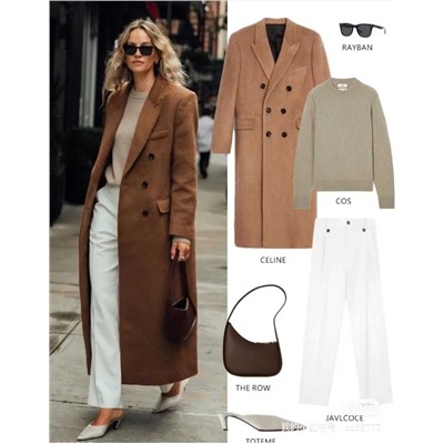 Женский базовый мягкий шерстяной пуловер  КО*С