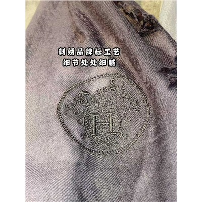 Лёгкий, супермягкий женский палантин   HERME*S