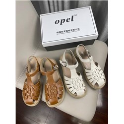 Женские кожаные сандалии Ope*l  Экспорт в Корею