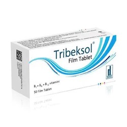 TRIBEKSOL 50 film tablet B1+b6+b12 vitamins
