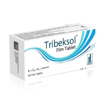 TRIBEKSOL 50 film tablet B1+b6+b12 vitamins