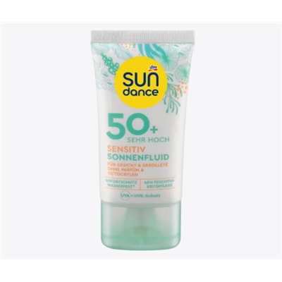 Sonnenfluid Gesicht sensitiv LSF 50+, 50ml, 50 ml