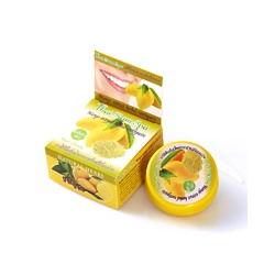 Круглая Зубная паста с манго 25 гр/Mango extract herbal toothpaste Siam Spa 25 gr