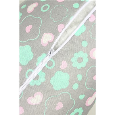 Подушка для беременных арт. ПД-БР/цветочки НАТАЛИ #884927