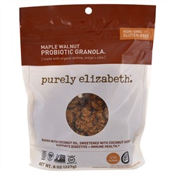 Purely Elizabeth, Пробиотик-гранола, кленовый орех, 227 г (8 унций)