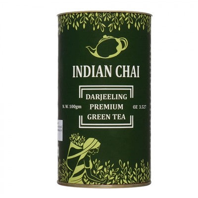 BHARAT BAZAAR Darjeeling green tea Чай Дарджилинг зелёный Премиум 100г