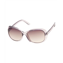 Nine West | Light Pink Transparent Oversize Sunglasses