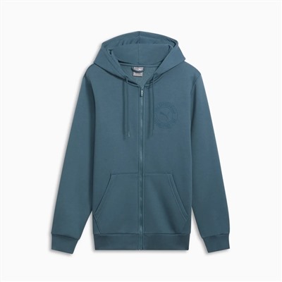 Tonal Graphic Men's Full-Zip Hoodie