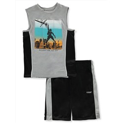 HIND BOYS' 2-PIECE DUNK SHORTS SET OUTFIT