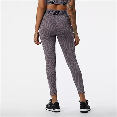 Relentless Crossover Printed High Rise 7/8 Tight