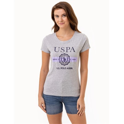 USPA CREST SEMI SCOOP GRAPHIC T-SHIRT