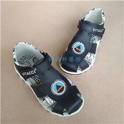 Экспортный российский заказ -  кожаные сандалии для мальчиков Vita*cci