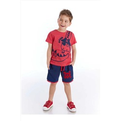 Denokids, Korsan Dino Erkek Çocuk T-shirt Şort Takım