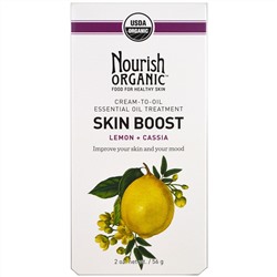Nourish Organic, Поддержка кожи, лимон + кассия , 2 унции (56 г)