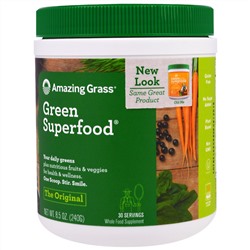 Amazing Grass, Оригинальная зеленая суперпища, 8,5 унц. (240 г)