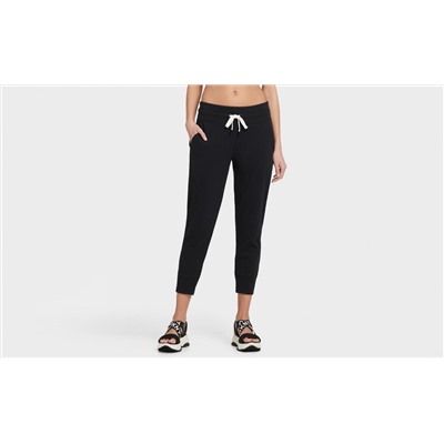 CROPPED JOGGER WITH RIB CUFF