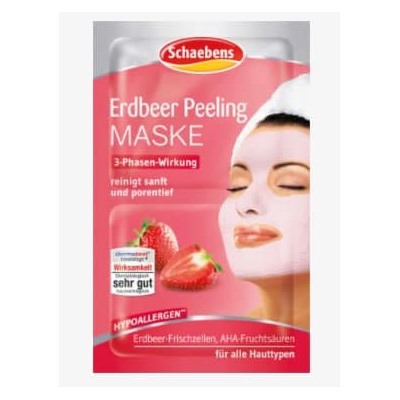 Maske Erdbeer Peeling 2x6ml, 12 ml