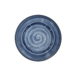 Тарелка обеденная Augusta синяя, 27 см, 57527