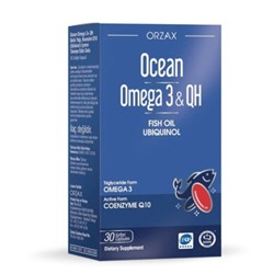Ocean omega 3 & qh 30 softgels caps