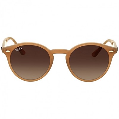 RAY BAN Round Brown Gradient Sunglasses