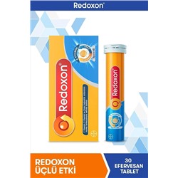 Redoxon Üçlü Etki 30 Efervesan Tablet I 1000 Mg C Vitamini, D Vitamini Ve Çinko Içeren Takviye Edici 934
