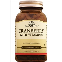 Solgar Cranberry With Extract Vitamin C 60 Kapsül Kranberi Hiz0015