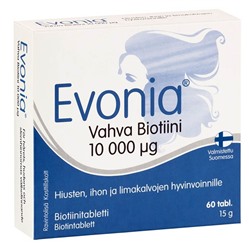 Evonia Strong Биотин 10 000 мкг 60 табл.