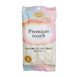 Перчатки ST Family для хозработ Premium touch с гиалуроновой кислотой размер S  белые 1 пара