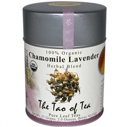 The Tao of Tea, 100% Органический Травяной Чай Без Кофеина с Ромашкой и Лавандой, 2 унции (57 г)