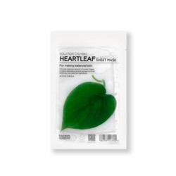 TENZERO SOLUTION CALMING HEARTLEAF SHEET MASK Успокаивающая тканевая маска для лица с экстрактом хауттюйнии 25мл