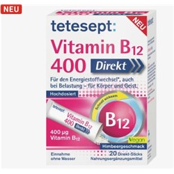 Vitamin B12 400 Direkt-Sticks 20 St, 36 g