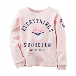 Long-Sleeve Everything's S'More Fun Thermal