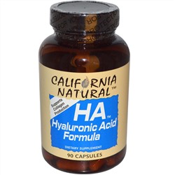 California Natural, ХА, формула с гиалоурановой кислотой, 90 капсул