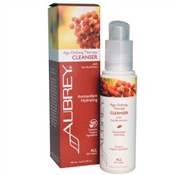 Aubrey Organics, Антивозрастная терапия, средство для умывания для всех типов кожи, 100 мл
