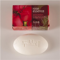 [Happy Bath] Мыло для лица и тела парфюмированное с экстрактом розы Rose Essense Soap, 100 гр