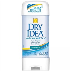 Dry Idea AdvancedDry Unscented Hypo-Allergenic Clear Gel Antiperspirant & Deodorant 3-oz.