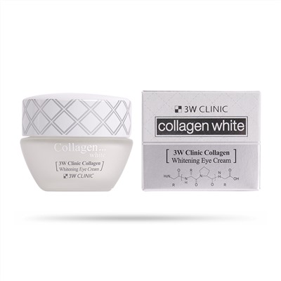 [3W CLINIC] Крем для лица ОСВЕТЛЕНИЕ с коллагеном Collagen Whitening Cream, 60 мл