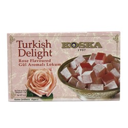 KOSKA Turkish Delight Рахат-лукум со вкусом розы 125 г