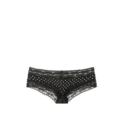 COTTON LINGERIE NEW! Lace-waist Cheeky Panty