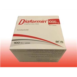DIAFORMIN 1000 mg 100 film tablet(название лекарства на русском / аналоги Диаформин)