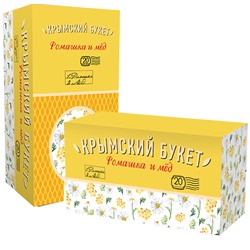 Травяной чай Ромашка и Мёд 20 фильтр-пакетиков