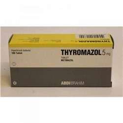 THYROMAZOL 5 mg 100 tablet
