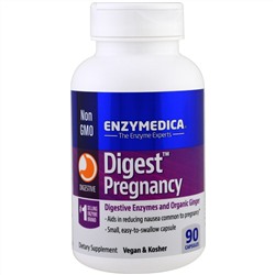 Enzymedica, Пищеварение беременных, 90 капсул