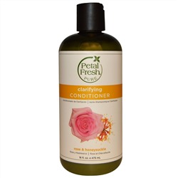 Petal Fresh, Pure, смягчающий волосы кондиционер, роза и жимолость, 16 жидких унций (475 мл)