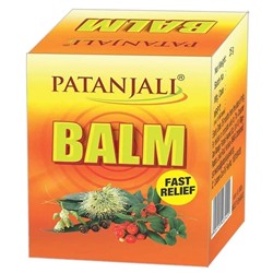 PATANJALI Balm Fast Relief Успокаивающий бальзам для тела 25г