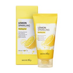 secret Key LEMON SPARKLING Peeling gel Пилинг-гель для лица с экстрактом лимона 120мл